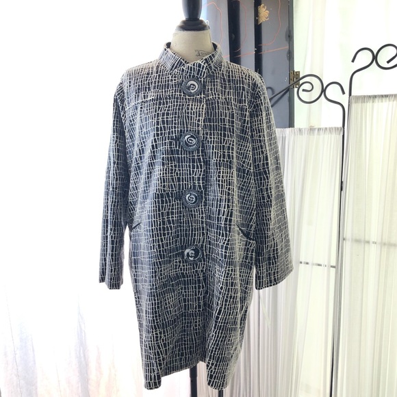 NWT Animal Print Faux Suede Jacket Coat - Picture 3 of 11